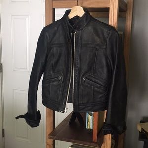 Leather jacket